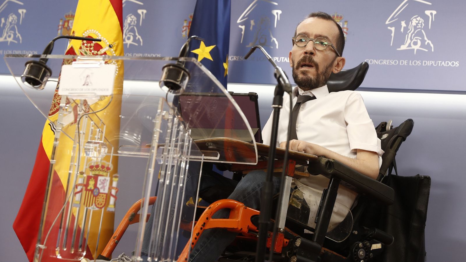 Echenique condena la violencia tras los disturbios por Hasel