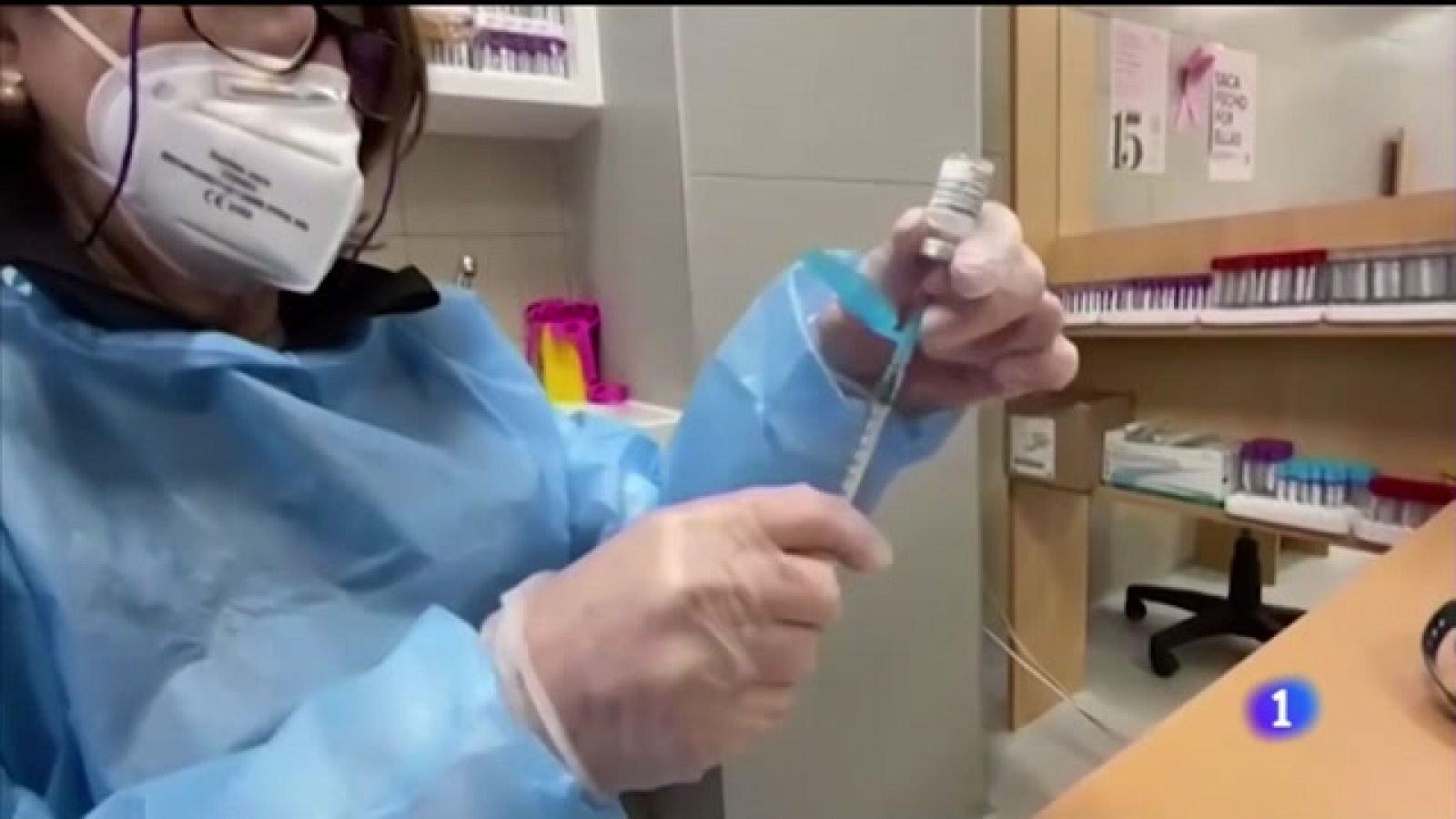 Vacinación masiva en Galicia a maiores de 80 anos