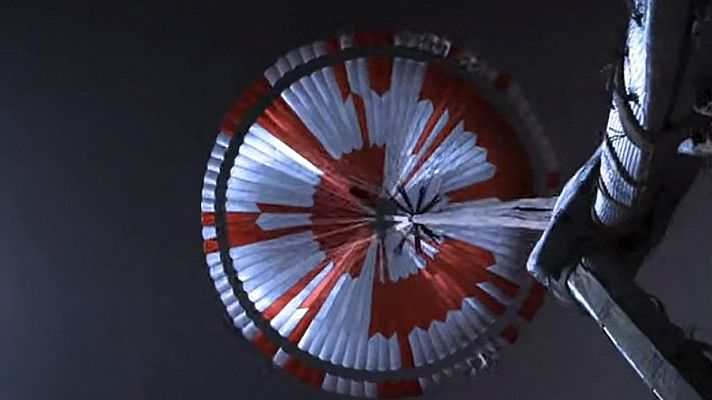 Telediario 1 - La NASA publica el primer video del aterrizaje del Perseverance en Marte