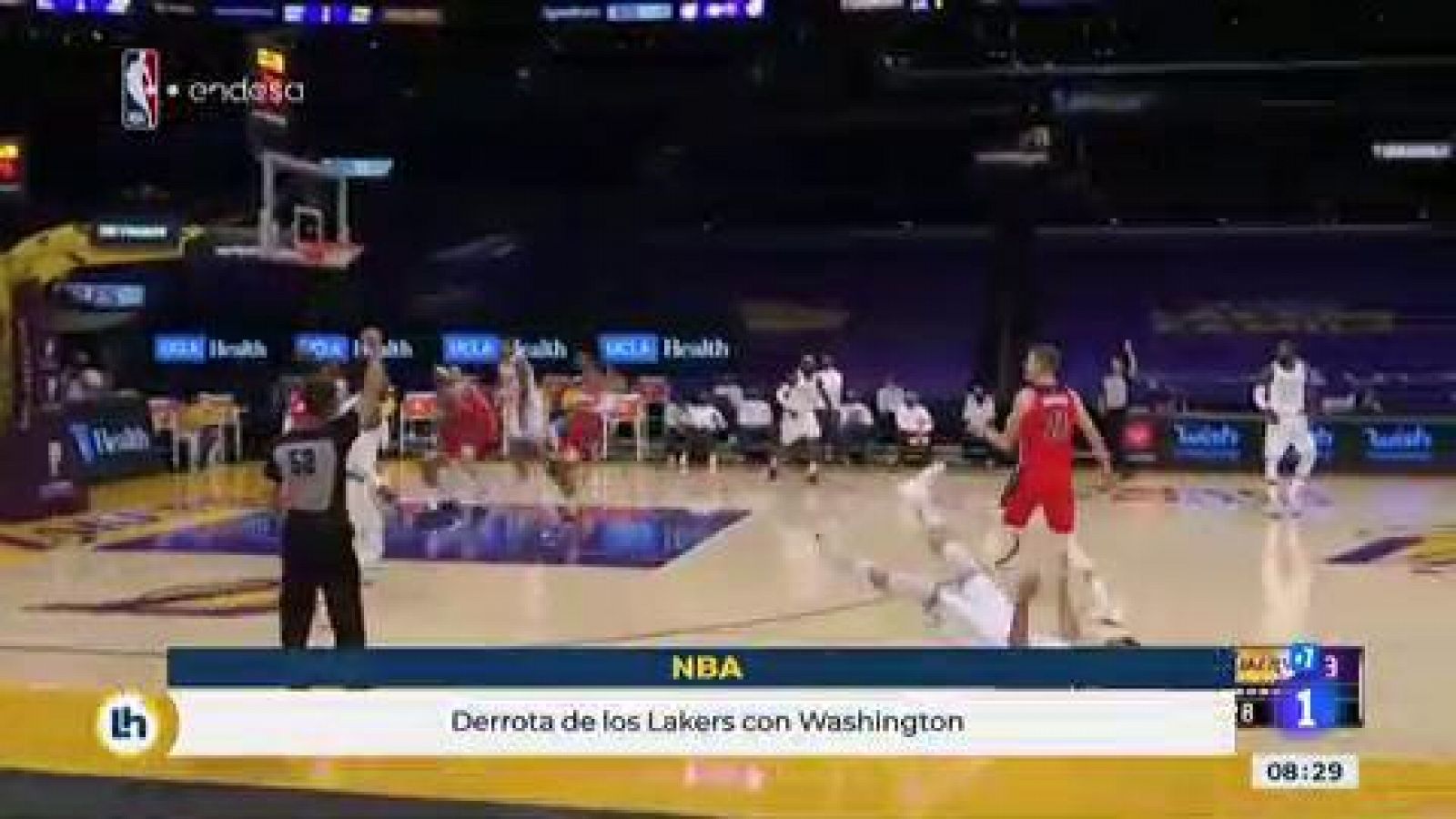 NBA: Los Lakers de Marc Gasol caen en la prórroga ante Wizards