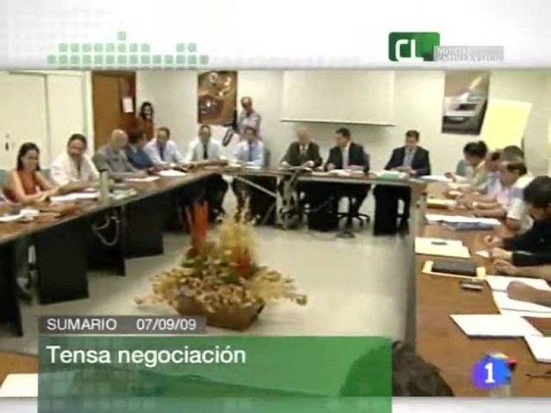  Noticias Castilla y León. Informativo Teritorial Castilla y León. (07/09/09)