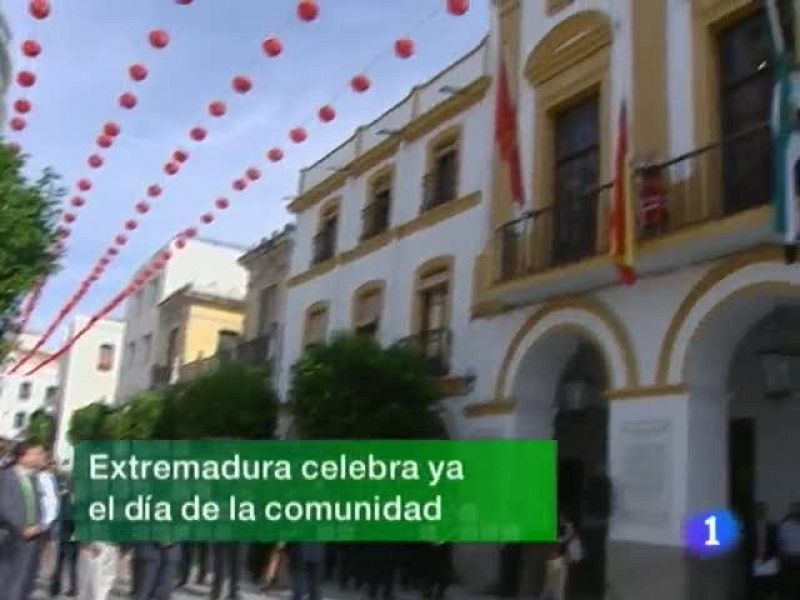  Noticias de Extremadura. Informativo Territorial de Extremadura. (07/09/09)