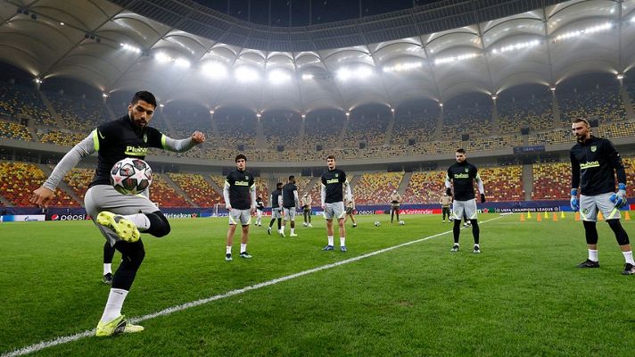 Telediario 1 - El Atlético apela a los buenos recuerdos de Bucarest para ganar al Chelsea