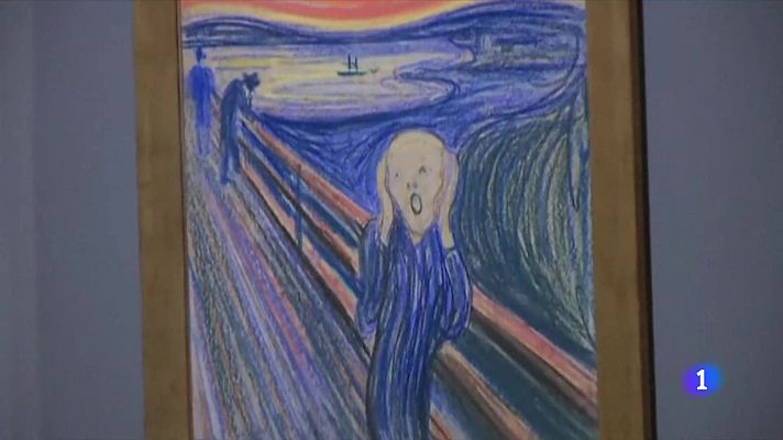 Telediario 1 - La enigmática frase que Munch escondió en 'El grito'