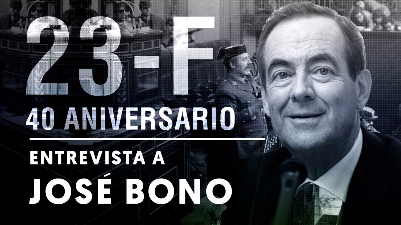 Entrevista a Jos Bono: "Pas miedo al ver una pistola en la mano de Tejero"