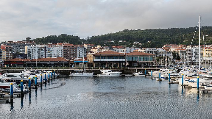 Fuerte lluvia en costa oeste gallega y viento intenso en amplias zonas