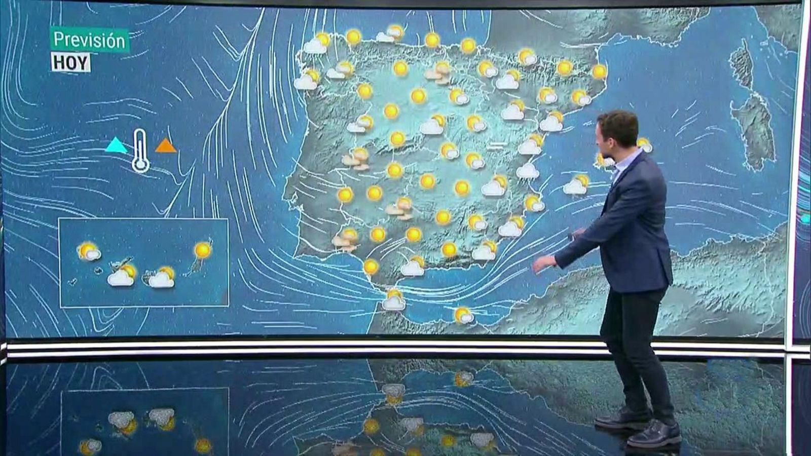 Tiempo estable en casi todo el país