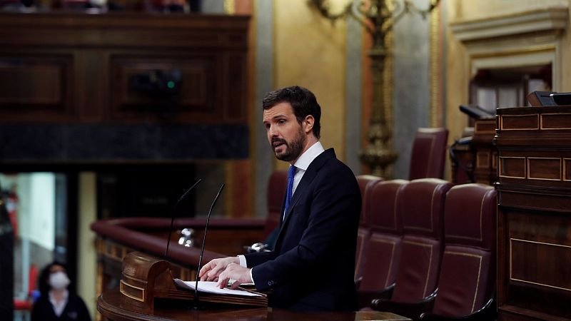 Casado acusa a Sánchez de "uso abusivo" del estado de alarma y le reprocha no someterlo nuevamente a votación