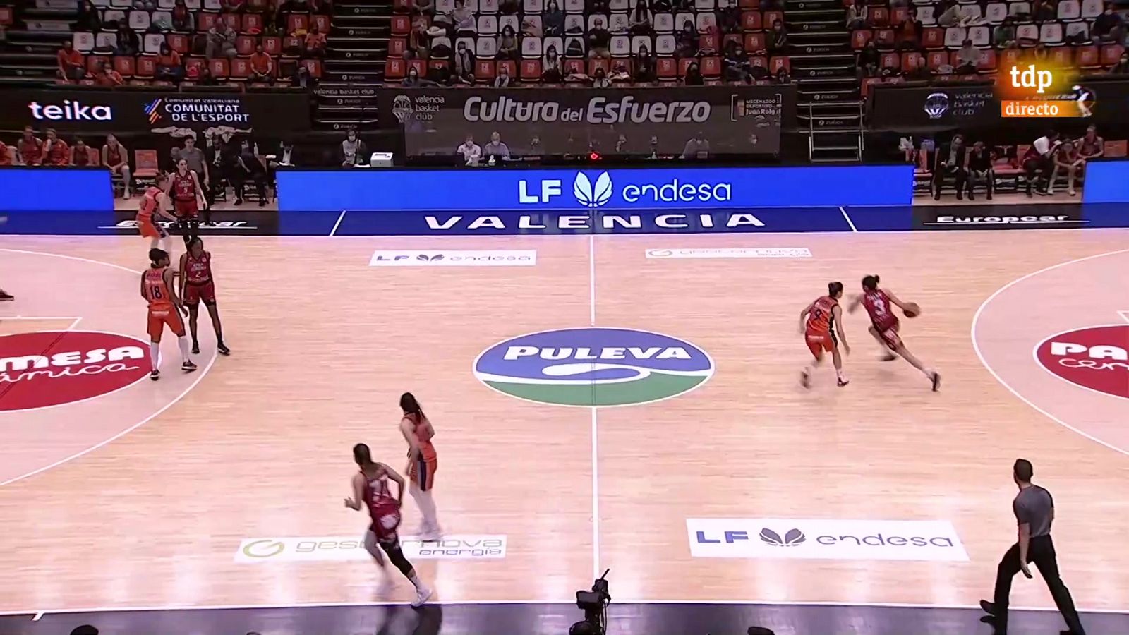 Baloncesto - Liga femenina Endesa. 22ª jornada: Valencia Basket - Spar Girona