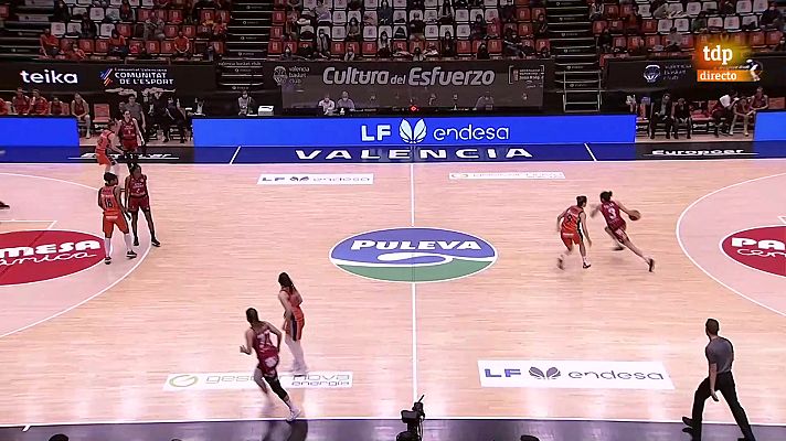 Baloncesto en RTVE - Liga femenina Endesa. 22ª jornada: Valencia B.- Spar Girona