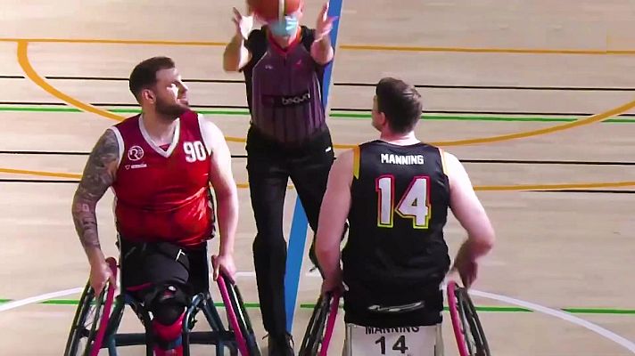 Baloncesto en silla de ruedas - Liga BSR División de honor. Resumen Jornada 13