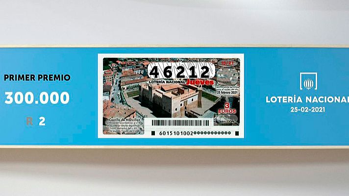 SELAE - Sorteo de la Lotería Nacional del 25/02/2021