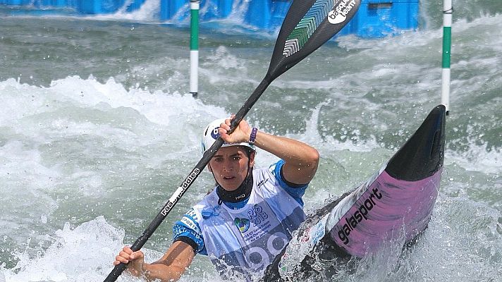 Telediario 1 - Así es la preparación olímpica de Maialen Chourraut