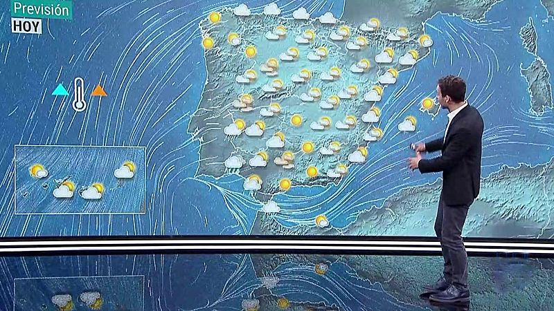 Lluvias fuertes en el extremo occidental de Andalucía y el Estrecho