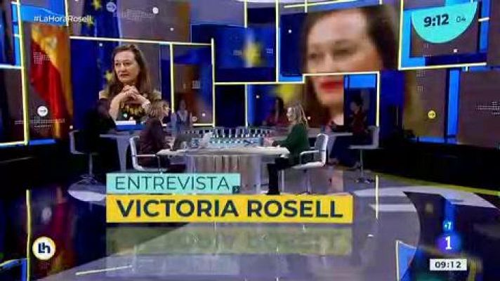 La hora de La 1 - Rosell, sobre el veto que le pone el PP en el CGPJ: "Tendrían que explicar qué están vetando, si la anticorrupción o el feminismo"