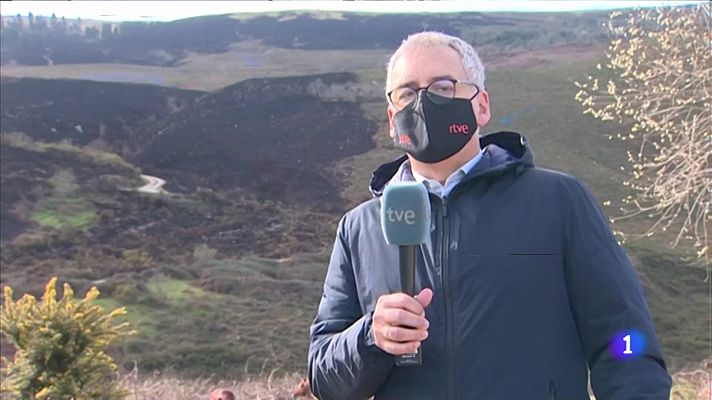 Cabuérniga ha sido la comarca más castigada por los últimos incencios forestales