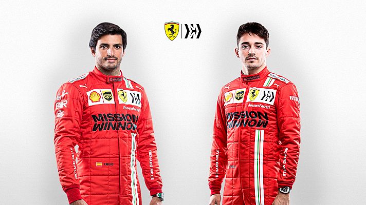 Telediario 1 - Ferrari presenta su proyecto para 2021 con Sainz y Leclerc