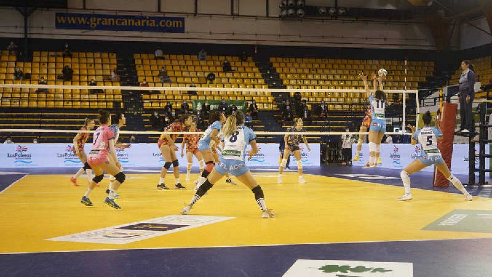 Copa de la Reina de voleibol: CV CCO 7 Palmas-CV Kiele (cuartos de final)