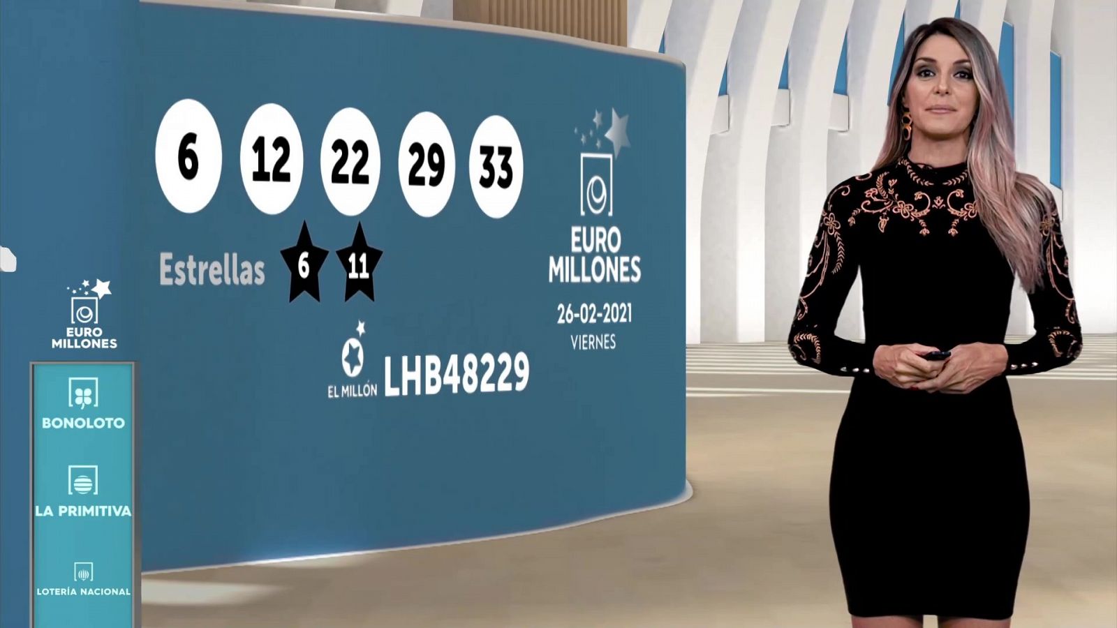 Sorteo de la Bonoloto y Euromillones del 26/02/2021 - ver ahora