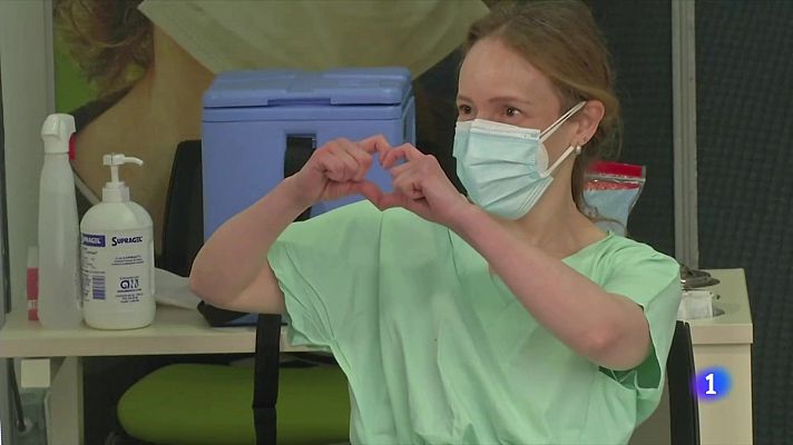 Telediario 1 - La vacunación en Latinoamérica