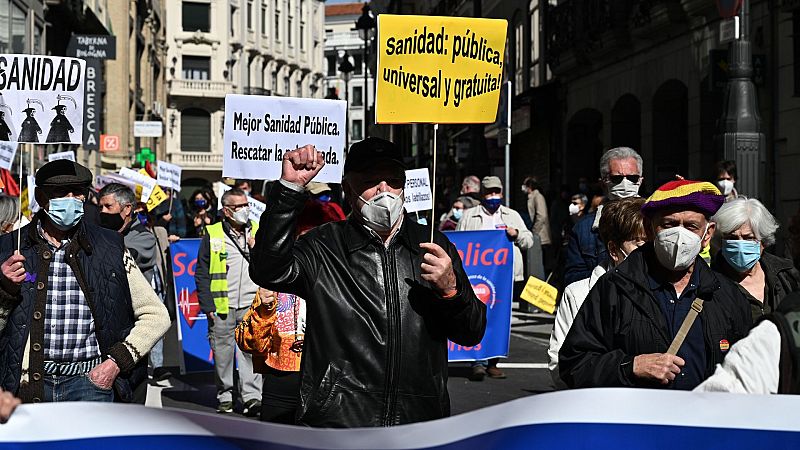 Concentraciones en toda España contra la privatización de la sanidad