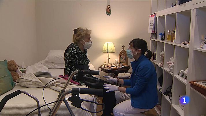 Telediario 1 - Efectos del aislamiento