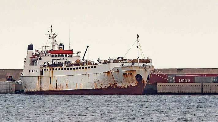 900 terneros, retenidos en un buque en Cartagena ante la sospecha de estar enfermos 
