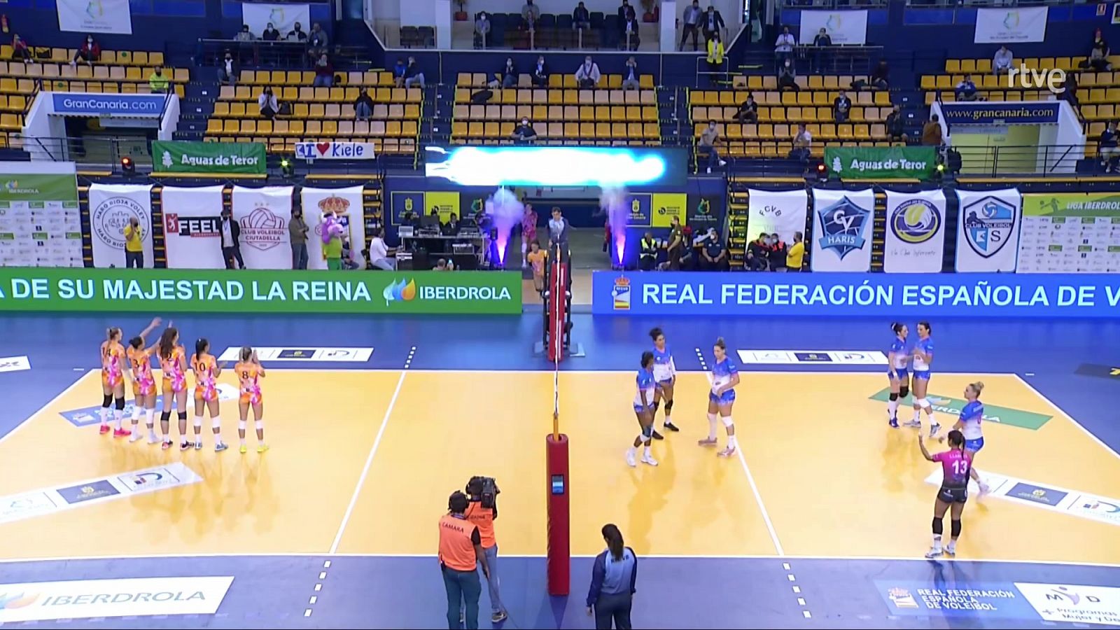 Copa de la Reina de voleibol: Olímpico - Haris (semifinal)