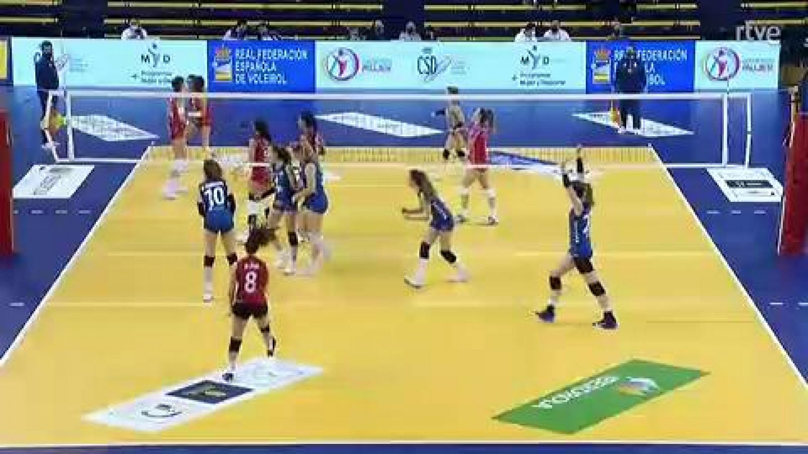 Copa de la Reina de voleibol | Alcobendas 3-0 Ciutadella. Los mejores momentos de la semifinal