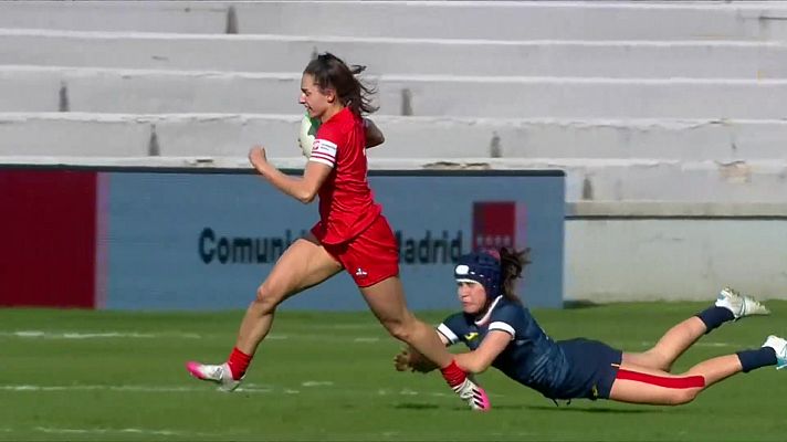 Torneo int.Sevens (femenino) 3º y 4º puesto: España-Polonia