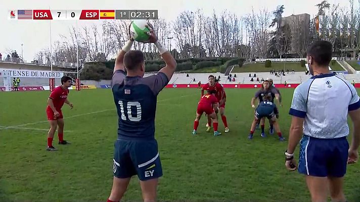 Torneo int. Sevens (masculino) 3º y 4º puesto: USA - España