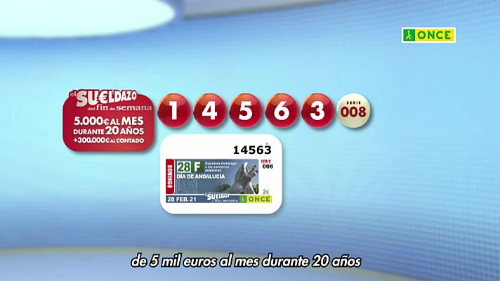 Sorteos ONCE - Sorteo ONCE - 28/02/21