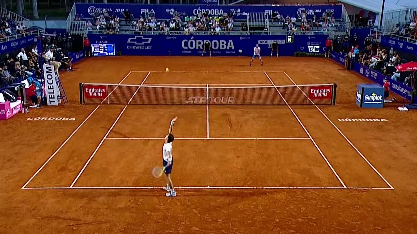 Tenis - ATP 250 Torneo Córdoba. Final: A. Ramos-Viñolas - J.M. Cerúndolo