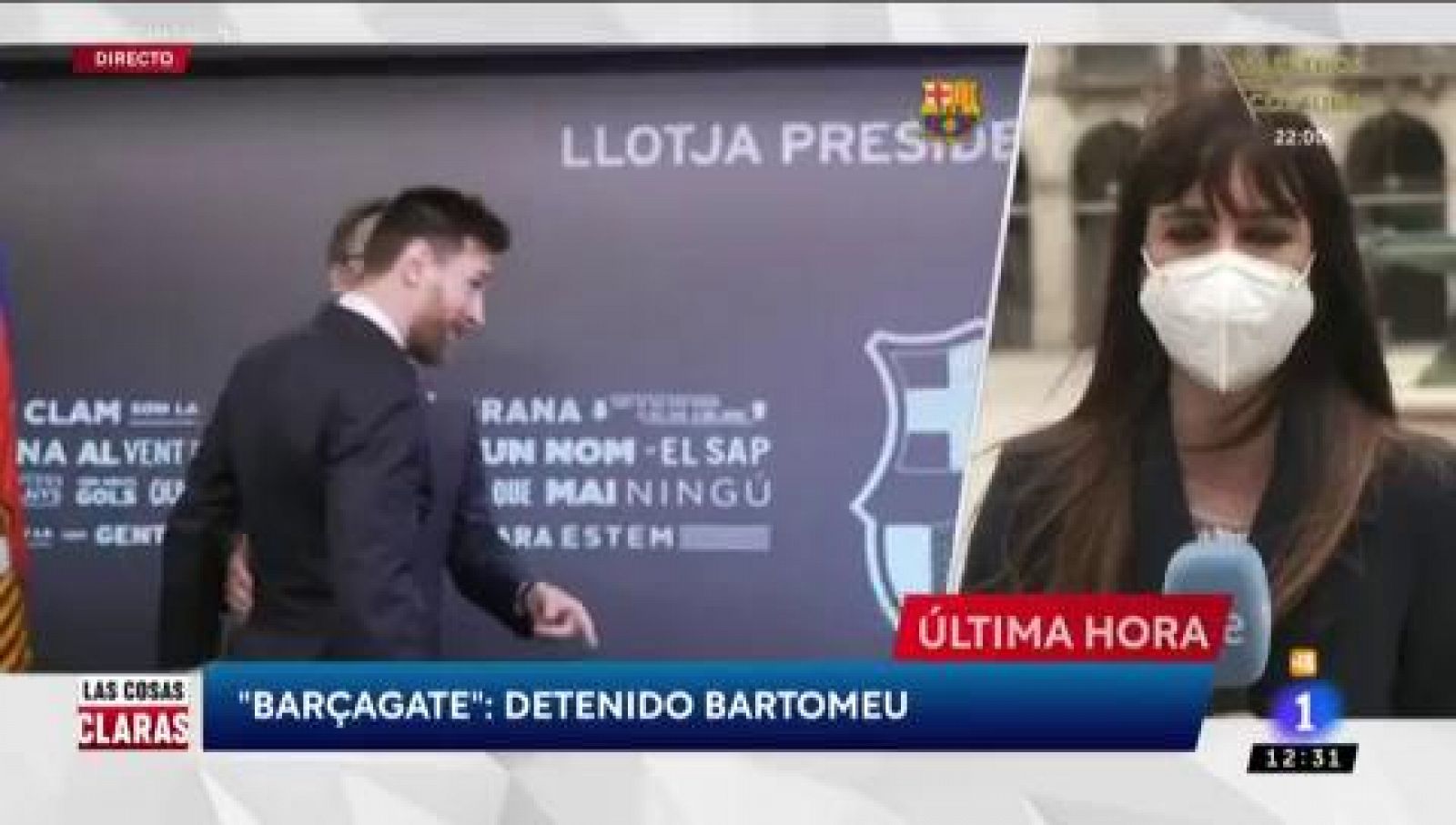 Bartomeu y tres directivos culés detenidos por el 'Barçagate'