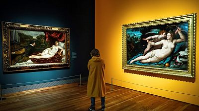 Las pasiones mitolgicas de Tiziano se reunen por primera vez en el Prado