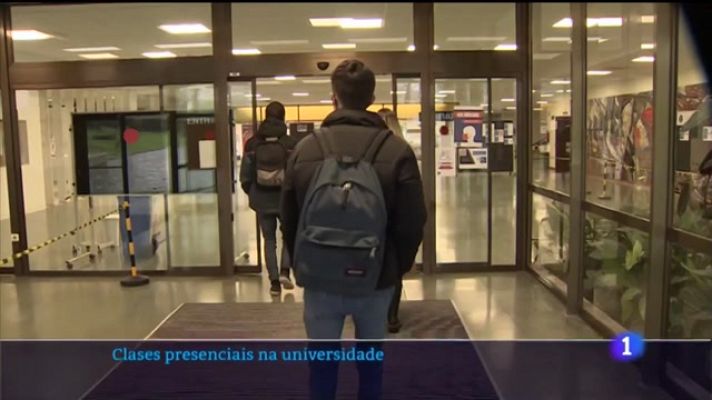 As universidades galegas recuperan as clases presenciais
