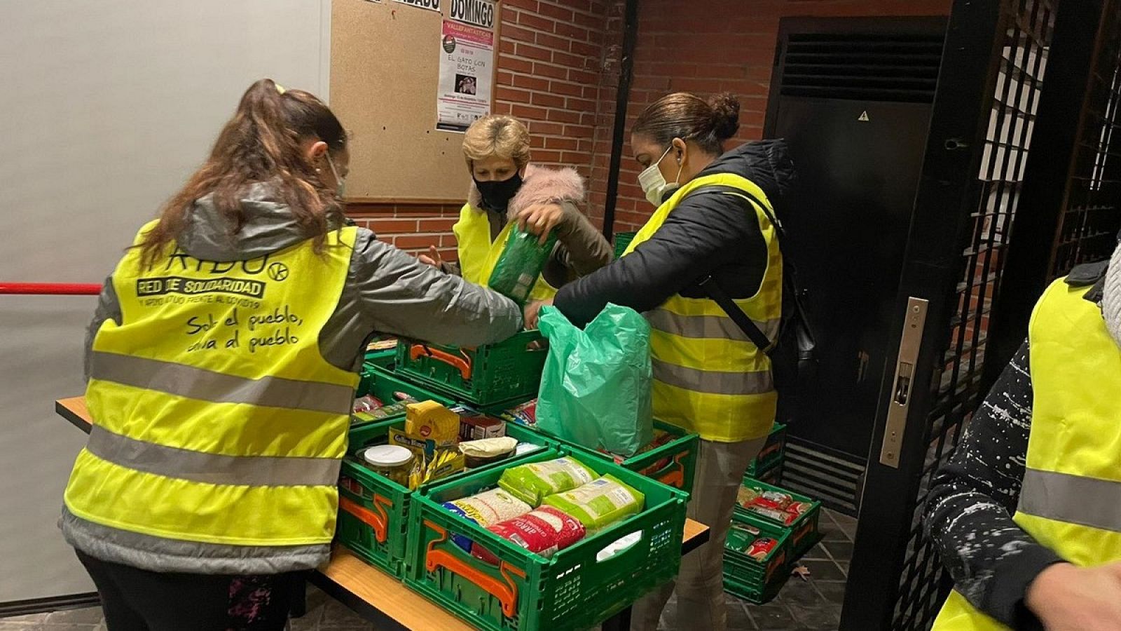 La UE premia la solidaridad de una red vecinal de Vallecas