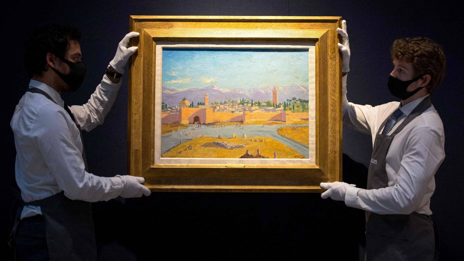 El cuadro que Winston Churchill pintó, para regalárselo a Roosvelt, se ha subastado por más de 9 millones de euros