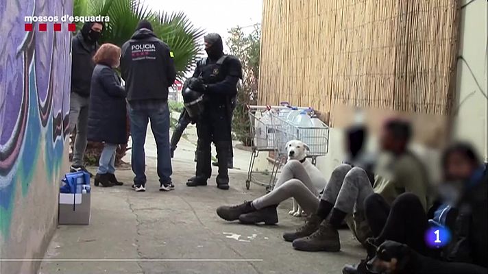 L'Informatiu - Vuit dels detinguts pels aldarulls de dissabte formaven un grup "violent i organitzat" que els Mossos han desarticulat