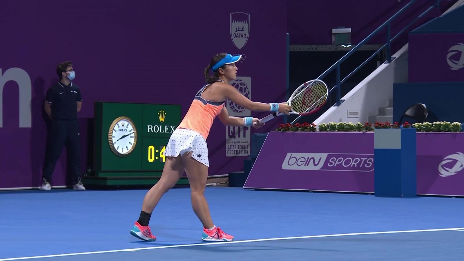 Tenis - WTA Torneo Doha: Zheng S. - M. Doi