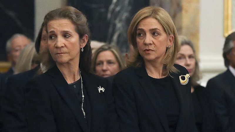 Podemos y ERC critican la supuesta vacunación de las infantas Elena y Cristina en Emiratos