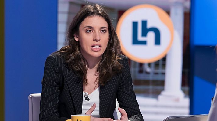 La hora de La 1 - Irene Montero dice que "no puede ceder" en la 'ley trans'