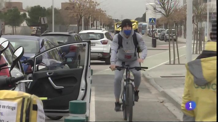 Protestas contra la "Ley Rider" en Albacete