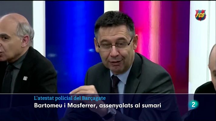 Bartomeu i Masferrer assenyalats en el sumari del BarçaGate