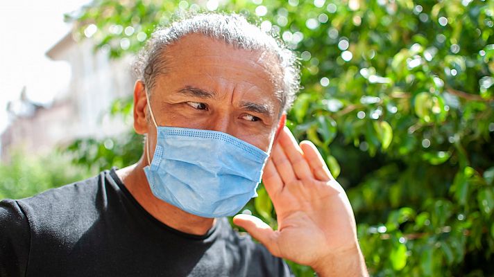 Telediario 1 - El uso de las mascarillas eleva la detección de problemas auditivos