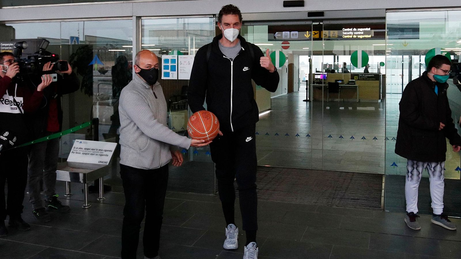 Pau Gasol ya está en Barcelona