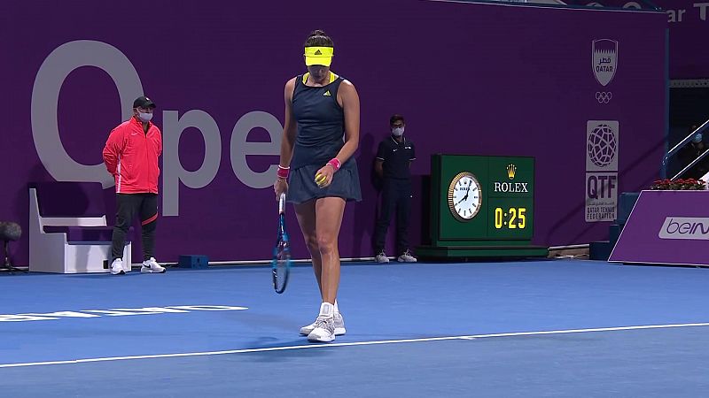 Tenis - WTA Torneo Doha. 1/4 Final: A. Sabalenka - G. Muguruza - ver ahora