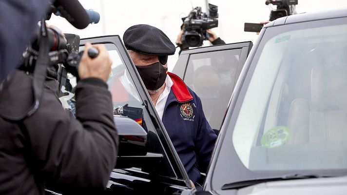 Telediario 1 - Villarejo sale de la cárcel con el objetivo de defender su inocencia en todos sus frentes judiciales