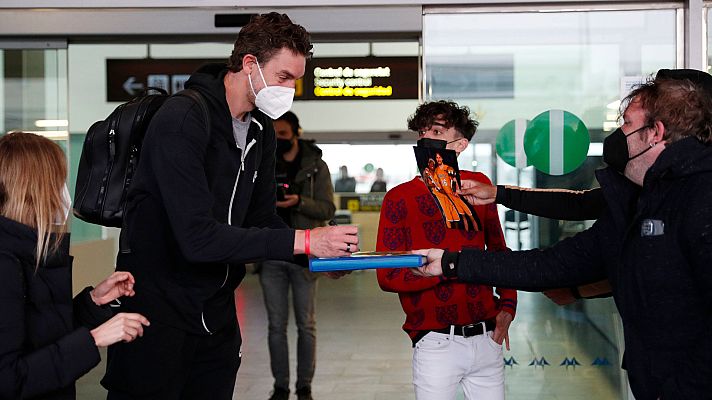 Telediario 1 - Pau Gasol: "A ver cómo estoy tras un año alejado de las pist