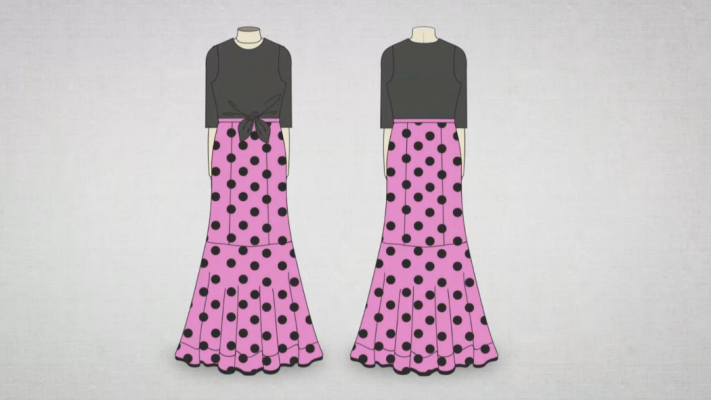 Maestros de la costura - Sigue los pasos y cose una réplica de este traje de flamenca